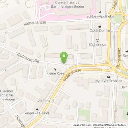 Standortübersicht der Tankstelle SWM Versorgungs GmbH in 80639 München