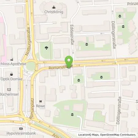 Standortübersicht der Tankstelle SWM Versorgungs GmbH in 80639 München