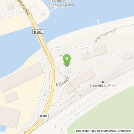 Standortübersicht der Tankstelle VersorgungsBetriebe Elbe GmbH in 21481 Lauenburg / Elbe