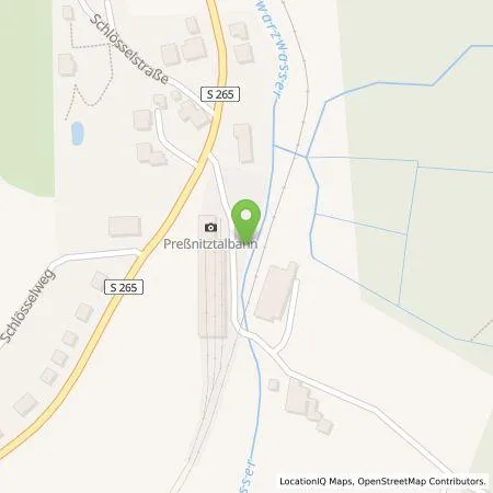 Standortübersicht der Tankstelle Stadtwerke Annaberg-Buchholz GmbH in 09477 Jöhstadt