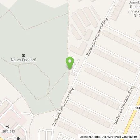 Standortübersicht der Tankstelle Stadtwerke Annaberg-Buchholz GmbH in 09456 Annaberg-Buchholzt