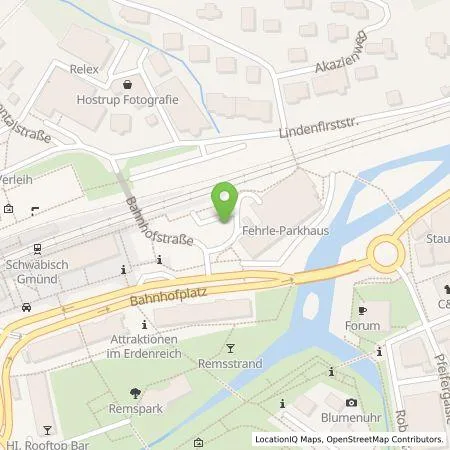 Standortübersicht der Tankstelle Stadtwerke Schwäbisch Gmünd GmbH in 73525 Schwäbisch Gmünd