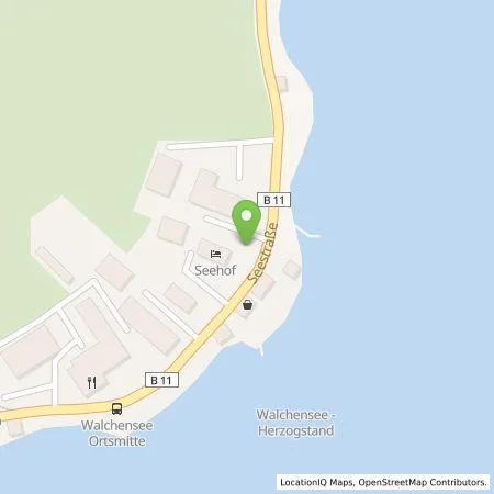 Standortübersicht der Tankstelle Walchensee for Future GmbH in 82432 Walchensee