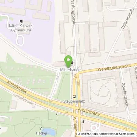 Standortübersicht der Tankstelle SWM Versorgungs GmbH in 80639 München