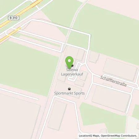 Standortübersicht der Tankstelle Schratt GmbH & CO.KG in 87629 Füssen