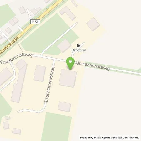 Standortübersicht der Tankstelle TB Energie GmbH in 49457 Drebber