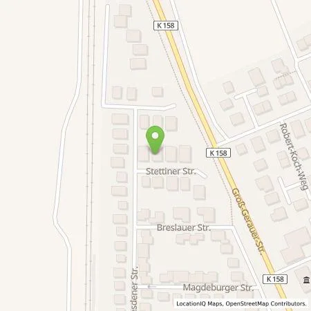 Standortübersicht der Tankstelle Christian Eickhoff in 64560 Riedstadt