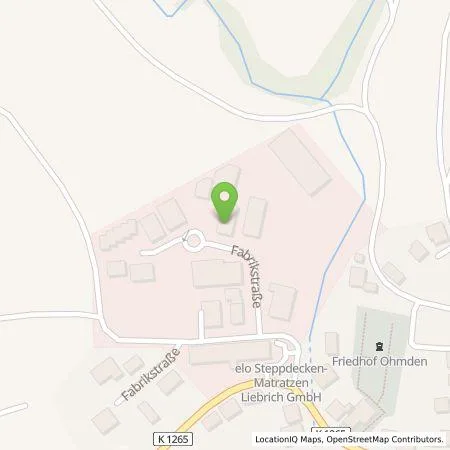 Standortübersicht der Tankstelle OHD Drehtechnik in 73275 Ohmden