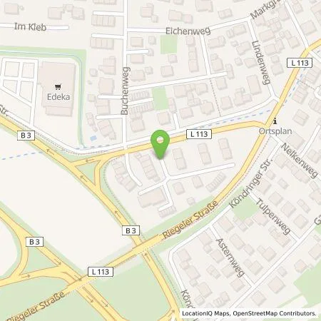 Standortübersicht der Tankstelle Quantum-Energie in 79364 Malterdingen