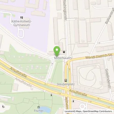 Standortübersicht der Tankstelle SWM Versorgungs GmbH in 80639 München