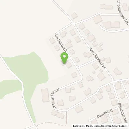 Standortübersicht der Tankstelle Lothar Diez in 35745 Herborn