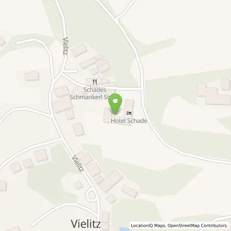 Standortübersicht der Tankstelle Schade´s Wohlfühlhotel Einzelunternehmen in 95100 Selb