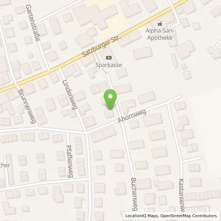 Standortübersicht der Tankstelle Bernhard Hartl in 83071 Stephanskirchen