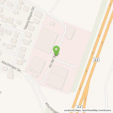 Standortübersicht der Tankstelle Stefani Maschinenbau GmbH in 85120 Hepberg