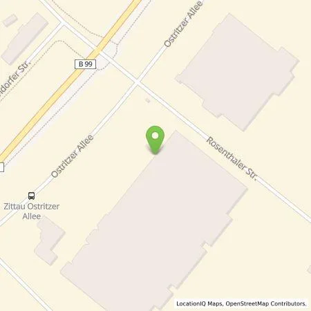 Standortübersicht der Tankstelle Ploucquet GmbH in 02763 Zittau