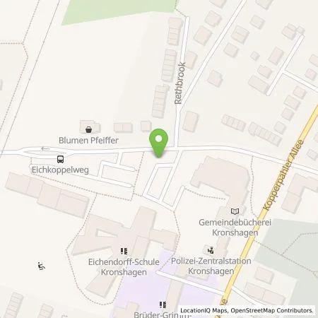 Standortübersicht der Tankstelle Versorgungsbetriebe Kronshagen GmbH in 24119 Kronshagen
