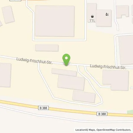 Standortübersicht der Tankstelle Nerlich & Lesser KG in 84347 Pfarrkirchen