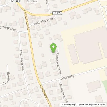 Standortübersicht der Tankstelle Sven Krische in 73553 Alfdorf