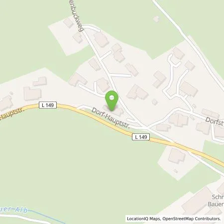 Standortübersicht der Tankstelle Landgasthof Bergblick in 79872 Bernau