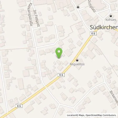 Standortübersicht der Tankstelle Hörstrup + Vogt Immobilien GbR in 59394 Nordkirchen