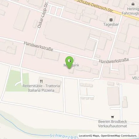 Standortübersicht der Tankstelle SCHARR WÄRME GmbH & Co. KG in 70565 Stuttgart