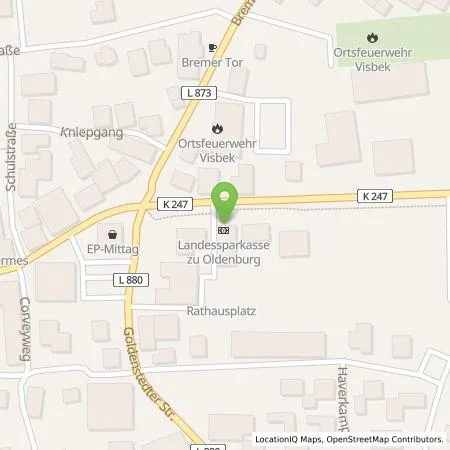 Standortübersicht der Tankstelle Gemeinde Visbek in 49429 Visbek