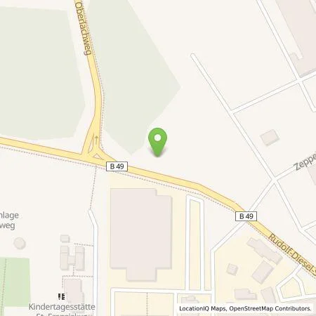 Standortübersicht der Tankstelle Autohaus Michel GmbH & Co KG in 35394 Gießen