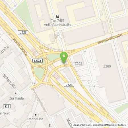 Standortübersicht der Tankstelle Technische Werke Ludwigshafen am Rhein AG in 67063 Ludwigshafen