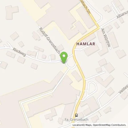 Standortübersicht der Tankstelle Grenzebach Maschinenbau GmbH in 86663 Asbach (Bäumenheim/Hamlar)