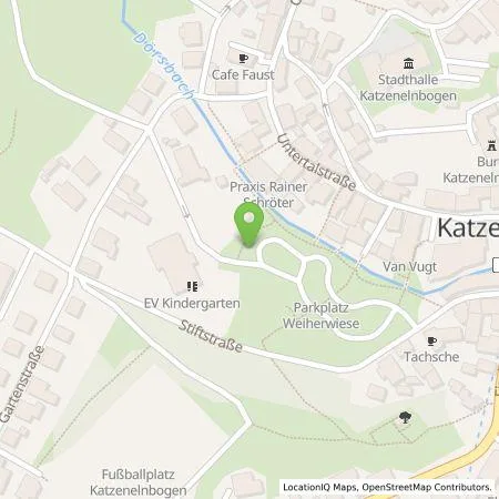 Standortübersicht der Tankstelle Stadt Katzenelnbogen in 56368 Katzenelnbogen