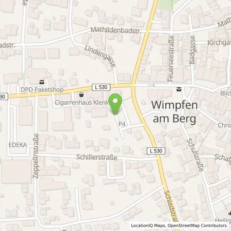 Standortübersicht der Tankstelle Stadt Bad Wimpfen in 74206 Bad Wimpfen