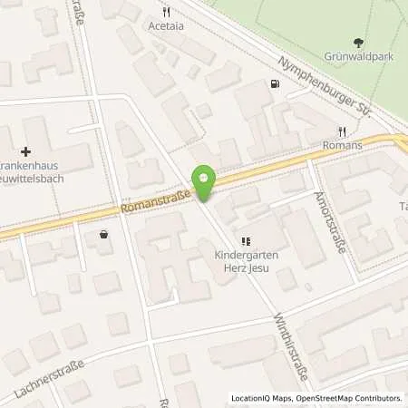 Standortübersicht der Tankstelle SWM Versorgungs GmbH in 80639 München