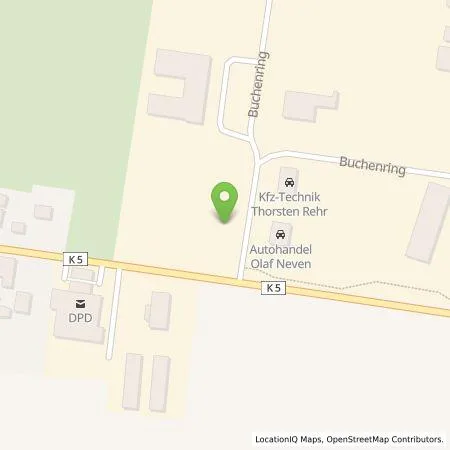 Standortübersicht der Tankstelle E.ON Drive Infrastructure GmbH in 21272 Egestorf