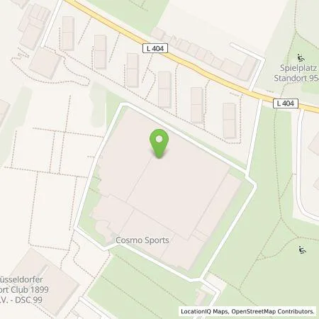 Standortübersicht der Tankstelle Evry Operations GmbH in 40625 Düsseldorf