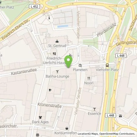 Standortübersicht der Tankstelle E.ON Drive Infrastructure GmbH in 45127 Essen