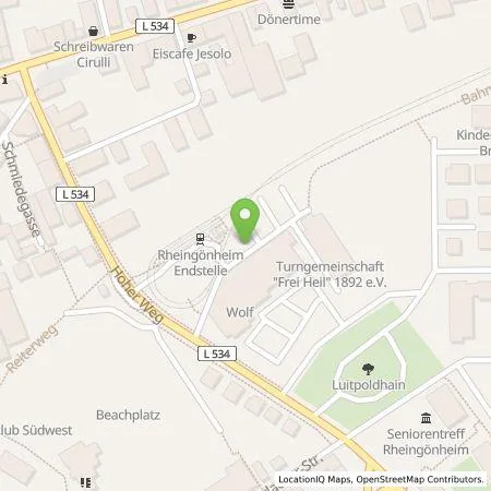 Standortübersicht der Tankstelle Technische Werke Ludwigshafen am Rhein AG in 67067 Ludwigshafen am Rhein