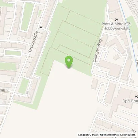 Standortübersicht der Tankstelle Stadtwerke Augsburg Energie GmbH in 86156 Augsburg