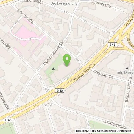 Standortübersicht der Tankstelle Mainova AG in 60594 Frankfurt am Main