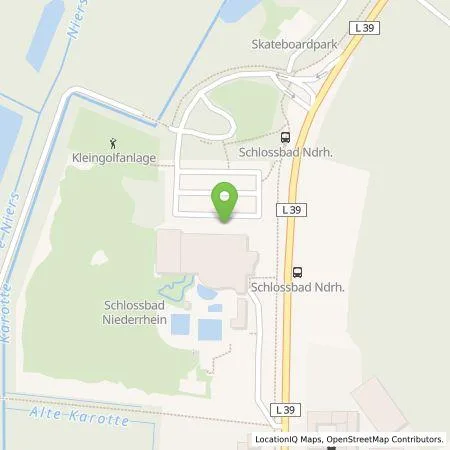 Standortübersicht der Tankstelle NEW Niederrhein Energie und Wasser GmbH in 41189 Mönchengladbach