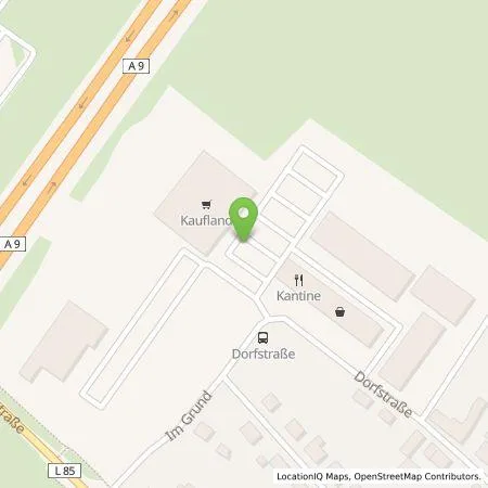 Standortübersicht der Tankstelle Kaufland Dienstleistung GmbH & Co. KG in 14822 Linthe