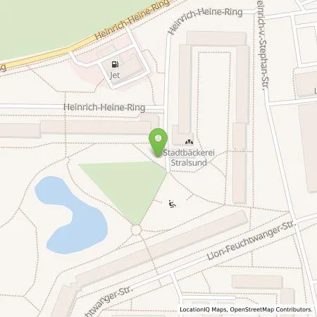 Standortübersicht der Tankstelle SWS Energie GmbH in 18435 Stralsund