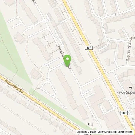 Standortübersicht der Tankstelle TankE GmbH in 51107 Köln