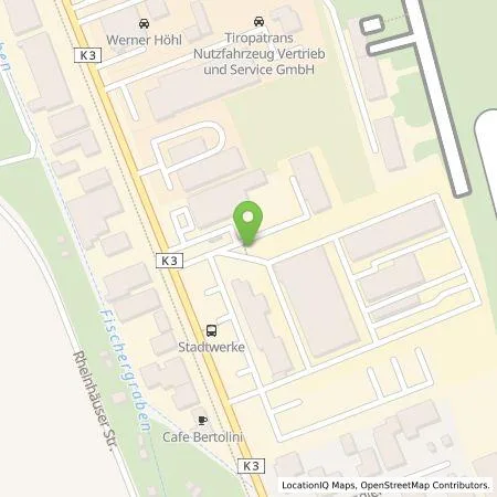 Standortübersicht der Tankstelle Verkehrsbetriebe Speyer GmbH in 67346 Speyer