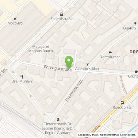 Standortübersicht der Tankstelle SWM Versorgungs GmbH in 80649 München