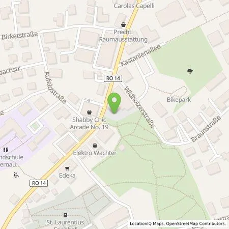 Standortübersicht der Tankstelle Energielösung GmbH in 83233 Bernau a. Chiemsee