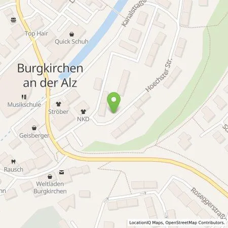 Standortübersicht der Tankstelle Energielösung GmbH in 84508 Burgkirchen a.d.Alz