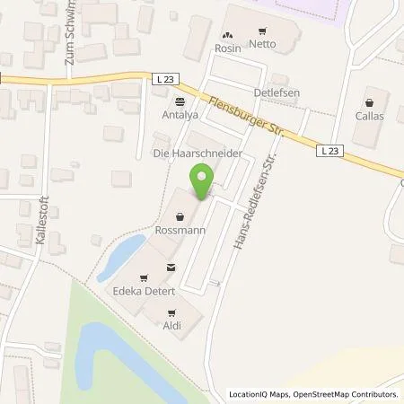 Standortübersicht der Tankstelle amperio GmbH in 24986 Mittelangeln