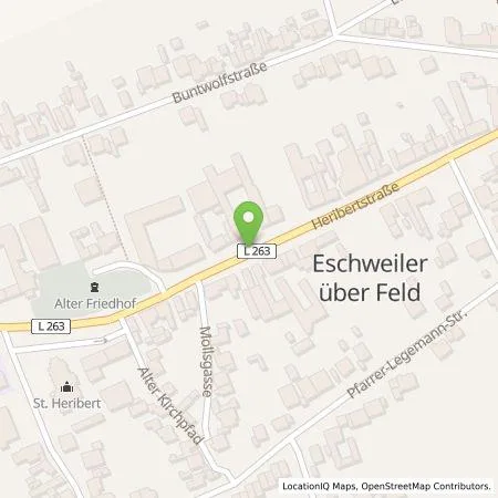 Standortübersicht der Tankstelle Westenergie Metering GmbH in 52388 Nörvenich