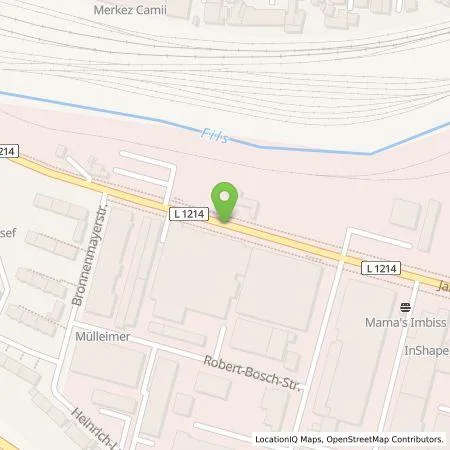 Standortübersicht der Tankstelle Autohaus Entenmann GmbH & Co. KG in 73037 Göppingen