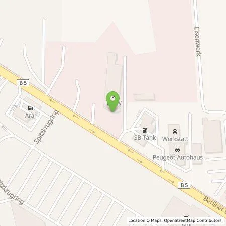 Standortübersicht der Tankstelle Autohaus Bothe OHG in 15234 Frankfurt/Oder